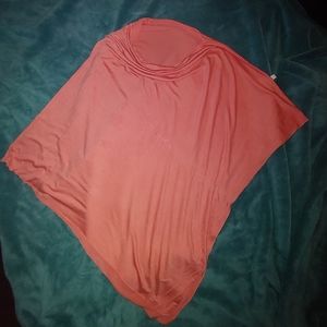 Cover Me Nursing Poncho Coral
